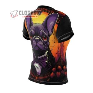 Frenchie Halloween Vampire Shirt Ha3