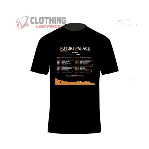 Future Palace Run Tour 2023 Merch, Future Palace Setlist 2023 Shirt, Future Palace Run Tour 2023 With Special Guests Venues And Envyyou T-Shirt