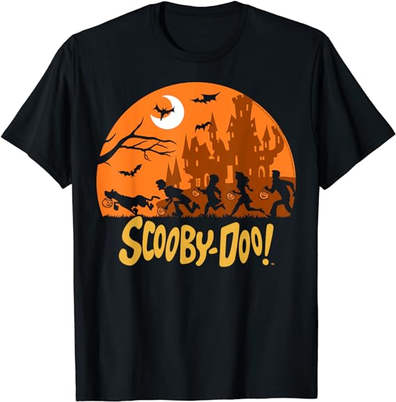 Gang Silhouette Logo Scooby-Doo Halloween Shirt amazon