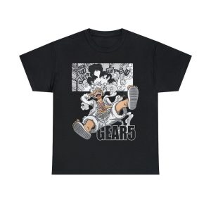 Gear 5 Luffy Shirt Sun God Luffy Shirt 3