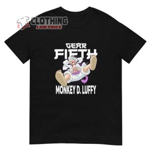 Gear Fifth Monkey DLuffy Shirt Gear 5 One Piece Tee One Piece Luffy Merch Luffy T Shirt One Piece Shirt One Piece The Movie 1