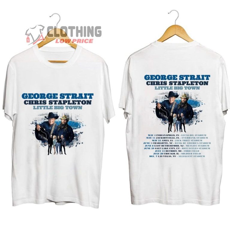 Strait & Chris Stapleton 2024 Stadium Shows Merch, Strait