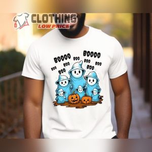 Ghost Family Halloween Sweatshirt Cute Ghost Halloween Tshirt2