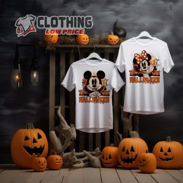 Ghost Mickey Minnie Disney Halloween Shirt, Mickey Disney Minnie Halloween Halloween Shirt, Mickey Disney Spooky Boo Halloween Shirt