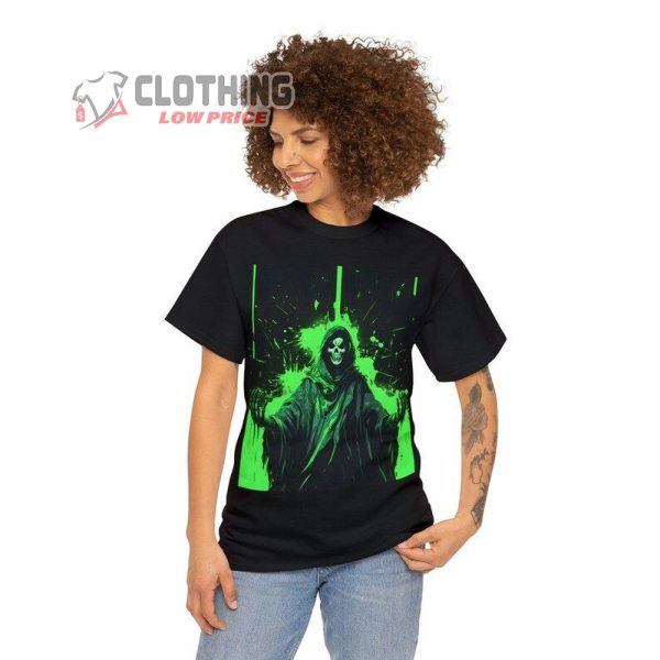 Grim Reaper Vintage Shirt, Retro Halloween T-Shirt, Halloween Horror Nights, Halloween Skeleton, Halloween Spirit Shirt, Spooky Halloween