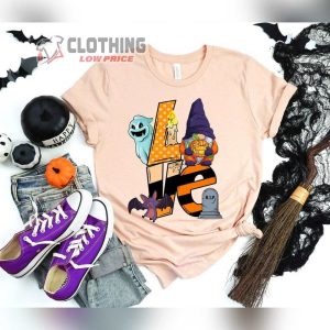 Gnomes Love Sweatshirt Love Halloween Shirt Spooky Pumpkin Shirt Happy Halloween Sweatshirt Trick Or Treat Tee2