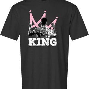 Goat Crown King Messi T-Shirt, Messi Miami Shirt, Messi Star, Messi King Merch, Messi Gift For Fan