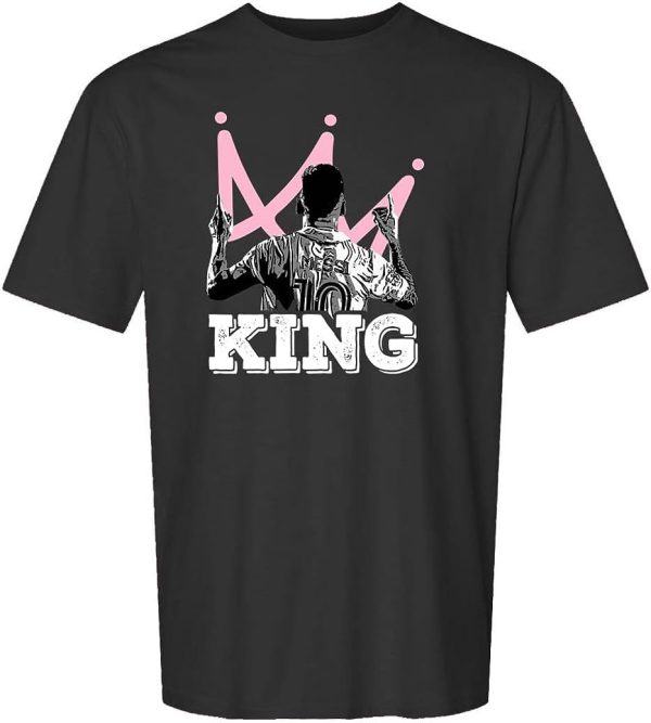 Goat Crown King Messi T-Shirt, Messi Miami Shirt, Messi Star, Messi King Merch, Messi Gift For Fan