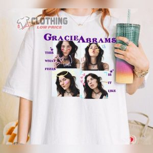 Gracie Abrams Album Sweatshirt, This Is What It Feels Like Gracie T-Shirt, Vintage Gracie Tee, Gracie Abrams Merch