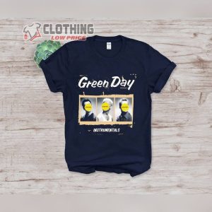Green Day Rock Band Instrumentals Unisex T Shirt Green Day World Tour Ticket 2023 Shirts Green Day Concert Green Day Nimrod Shirt Billie Joe Armstrong Tee1