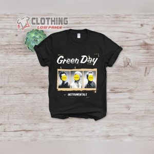Green Day Rock Band Instrumentals Unisex T Shirt Green Day World Tour Ticket 2023 Shirts Green Day Concert Green Day Nimrod Shirt Billie Joe Armstrong Tee2