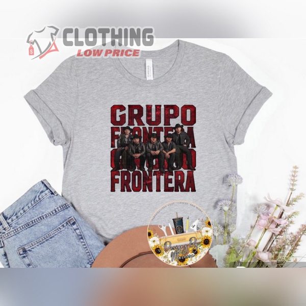 Grupo Frontera T- Shirt, Grupo Frontera Tickets Shirt, Grupo Frontera 2023 Concert Shirt