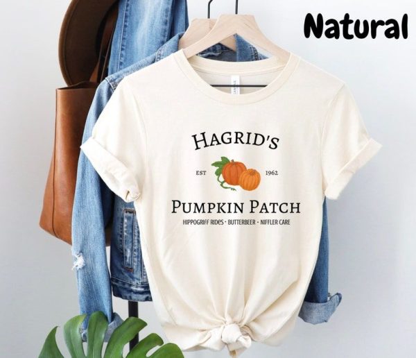 Hagrid’S Pumpkin Patch Shirt, Potterhead Fandom Pumpkin Patch Shirt