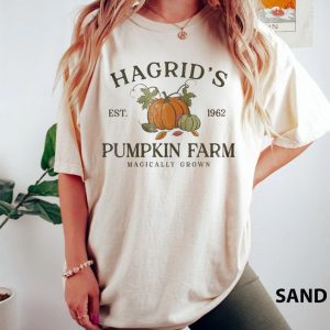 Hagrid’S Pumpkin Patch Unisexsweatshirt And Hoodie, Potterhead Pumpkin Patch Shirt
