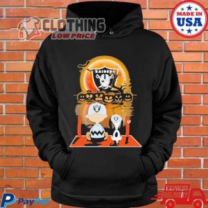 Halloween 2023 Trends T- Shirt, Official Snoopy And Charlie Brown Pumpkin Las Vegas Raiders Halloween Moon 2023 Hoodie, Snoopy Halloween Hallmark Merch