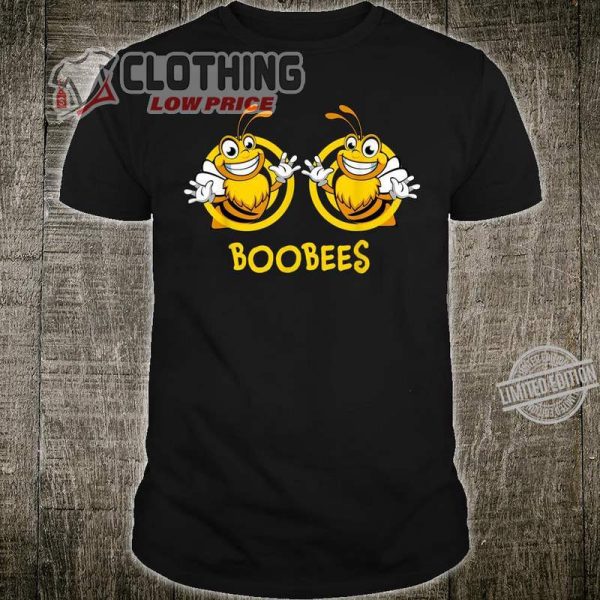 Halloween Boo Bees Shirt, Boo Bees Halloween Costume Boobies Scary Boobees Shirt, Halloween 2023 Trends Merch, Boo Bees Shirt