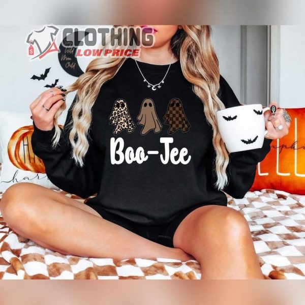 Halloween Boo Jee Ghost Sweatshirt, Boo Jee Ghost Hoodie, Spooky Season Ghost Sweatshirt