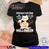 Halloween Cat Shirt, When Black Cats Prowl And Pumpkins Gleam May Luck Be Yours On Halloween Cat Shirt, Halloween Shirt, Cute Cat Halloween Shirt