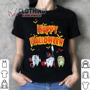 Halloween Costumes 2023 Shirt, Beautiful Happy Halloween Funny Dental Costume Shirt, Dental Halloween Ideas Merch, Halloween Shirt