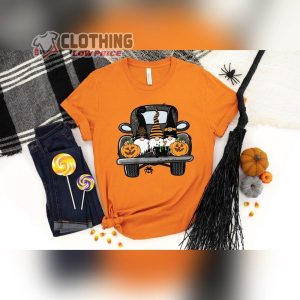 Halloween Gnomes Truck Shirt, Halloween Truck Shirt, Halloween Party Merch, Hocus Pocus Shirt, Funny Halloween Spooky Shirt