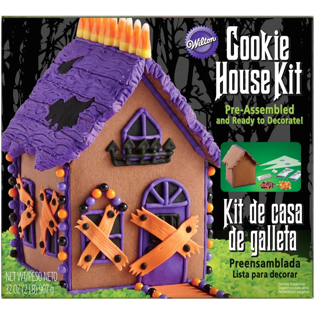 Halloween Haunted Gingerbread House Kit walmart