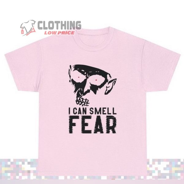 Halloween I Can Smell Fear Shirt, Halloween Horror Nights Shirt, Halloween Vampire Tee Shirt, Vampire Face Fear Shirt, Halloween Gift For Friends