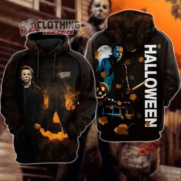 Halloween Michael Myers 3D Merch, Michael Myers Serial Killers 3D Shirt, Michael Myers Kill Horror Movie 3D Hoodie