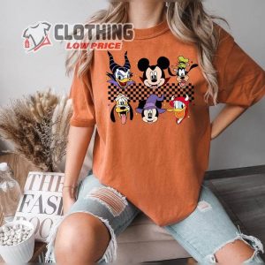 Halloween Mickey Mouse And Friends Shirt, Retro Scary Disney Dog Halloween Shirt, Cute Disney Spooky Shirt