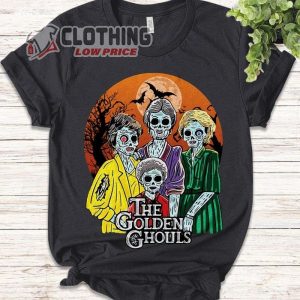 Halloween Moods Shirt, The Golden Ghouls Shirt, The Golden Girls Horror Halloween Blood Moon Shirt, Halloween Shirt, Pumpkin Tee Shirt, Spooky Mama Shirt