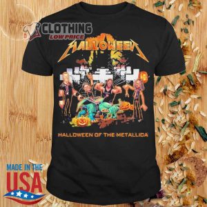 Halloween Of The Metallica Merch, Master Of Puppies Halloween Shirt, Metallica Halloween Party T-Shirt