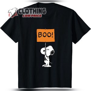 Halloween Snoopy Boo! T Shirt Cute Snoopy Halloween Shirt1