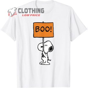 Halloween Snoopy Boo! T Shirt Cute Snoopy Halloween Shirt2