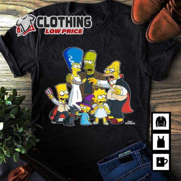 Halloween The Simpsons Family Treehouse Of Horror Halloween 2023 Tshirt