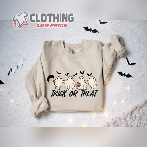 Halloween Trick Or Treat Sweatshirt, Halloween Trick-Or-Treat Shirt