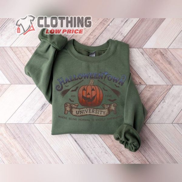 Halloweentown University Est 1998 Sweatshirt, Halloweentown Pumpkin 1998 Shirt