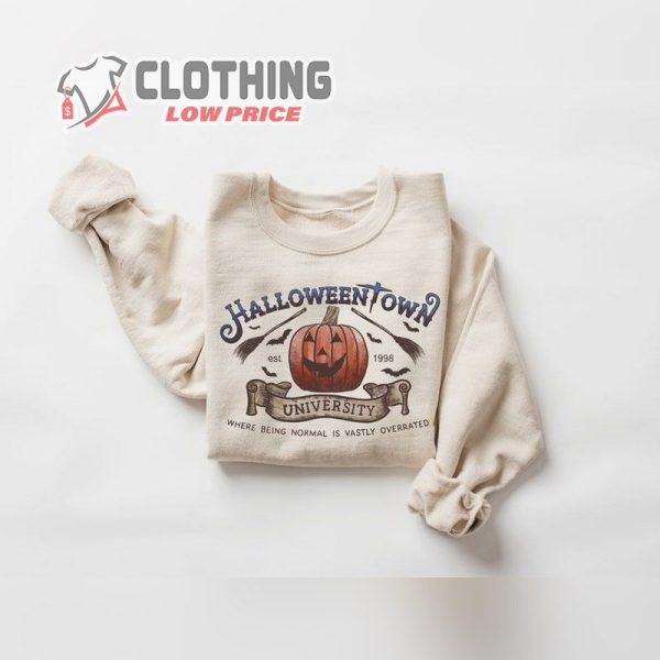 Halloweentown University Est 1998 Sweatshirt, Halloweentown Pumpkin 1998 Shirt