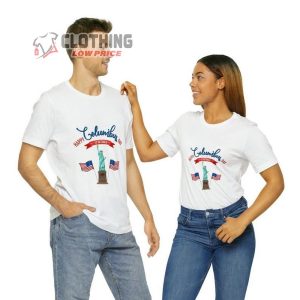 Happy Columbus Day Native American T-Shirt, Columbus Day Shirt, Christopher Columbus Shirt, Happy Columbus Day Tee Gift