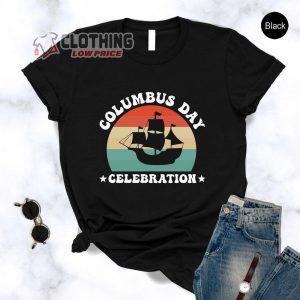 Happy Columbus Day T-Shirt, Columbus Day Celebration Shirt, Gift For Columbus Day, American Tee, Gift For Christopher Columbus Lovers