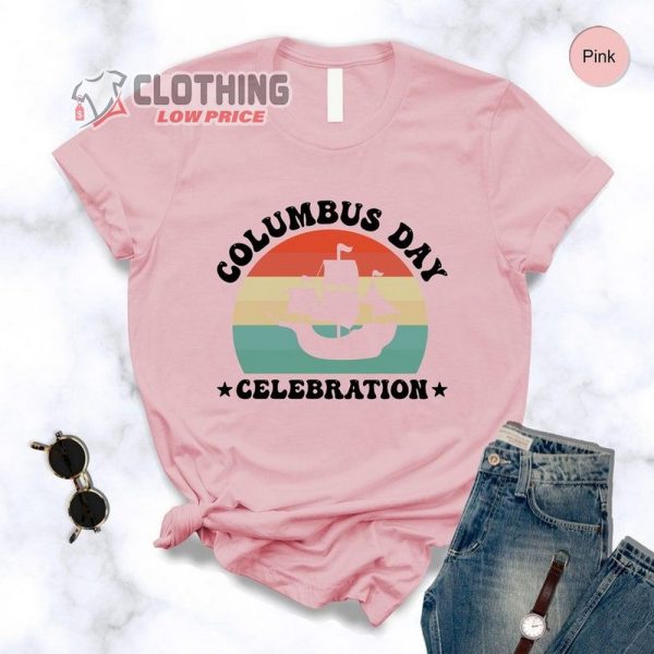 Happy Columbus Day T-Shirt, Columbus Day Celebration Shirt, Gift For Columbus Day, American Tee, Gift For Christopher Columbus Lovers