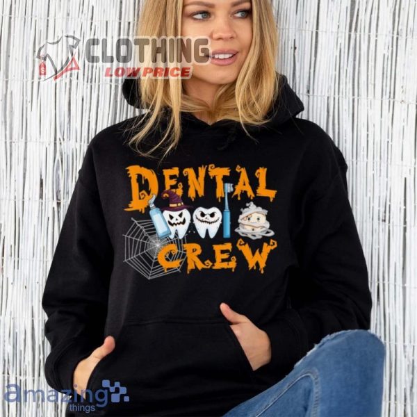 Happy Halloween 2023 Shirt, Dental Boo Crew Halloween Dentist Assistant Dental Squad Shirt, Funny Halloween Costumes 2023 Merch