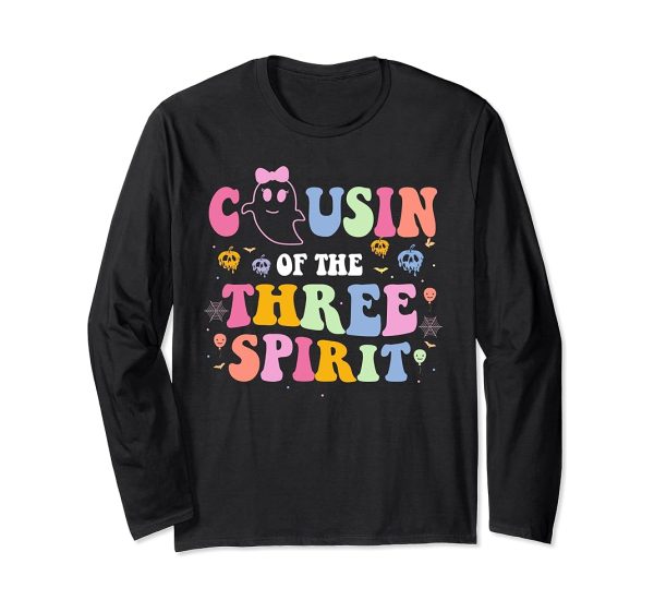 Happy Halloween 2023 Sweatshirt, Spirit Halloween Long Sleeve Shirt, Cousin Of The Three Sprirt T-Shirt