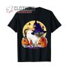 Happy Halloween Cute Siamese Cat Funny Witch Pumpkin T- Shirt, Black Cat Halloween Decor Shirt, Halloween Cat T- Shirt, Halloween 2023 Trends Merch