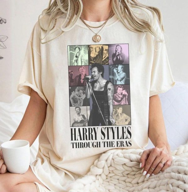 Harry Styles The Eras Shirt, Eras Tour The Hairas Tour Shirt, Swiftie Harry Styles Merch