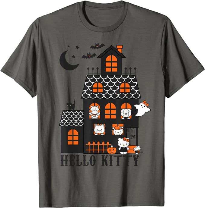 Hello Kitty Haunted House Tee Shirt T Shirt amazon