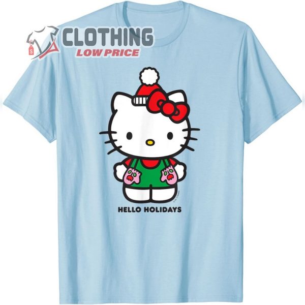 Hello Kitty Hello Holidays Christmas Tee Shirt T-Shirt