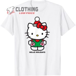 Hello Kitty Hello Holidays Christmas Tee Shirt T Shirt1