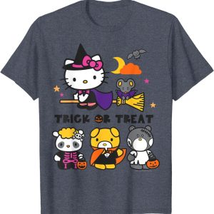 Hello Kitty Pumpkin and Friends Halloween Tee Shirt T Shirt2