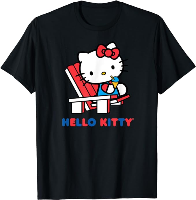 Hello Kitty Snow Cone Summer T Shirt amazon 1