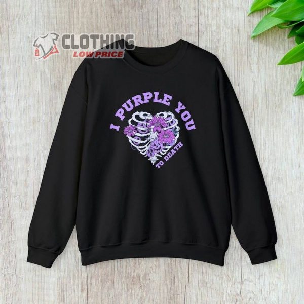 I Purple You Sweatshirt, Halloween Bts Shirt, I Purple You To Death Shirt, Bts Sweatshirt, Bangtan Boys Halloween, Bts Quote Tee Gift