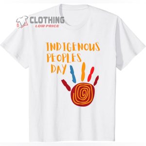 Indigenous People’s Day Hand Print Native Shirt, Anti Columbus T-Shirt, Native American Shirt, Indigenous Day Tee Gift